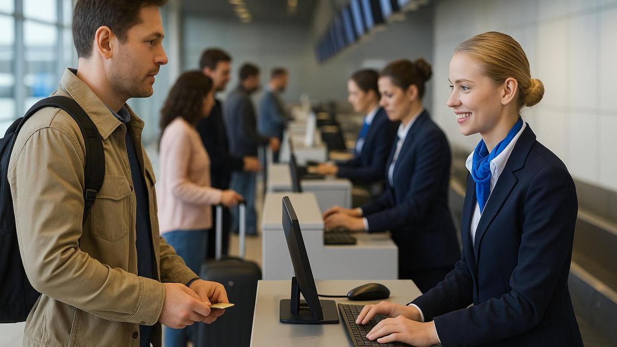 Регистрация на рейс в аэропорту