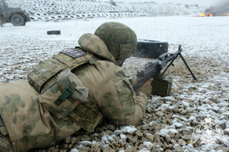 Тактико-специальные занятия спецподразделений Росгвардии прошли в Дагестане