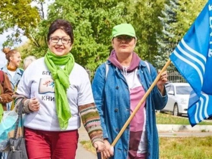 Библиотекари и волонтёры устроили забег в калужском Обнинске