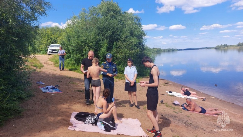 Сотрудники ГИМС напоминают о безопасности на водоёмах