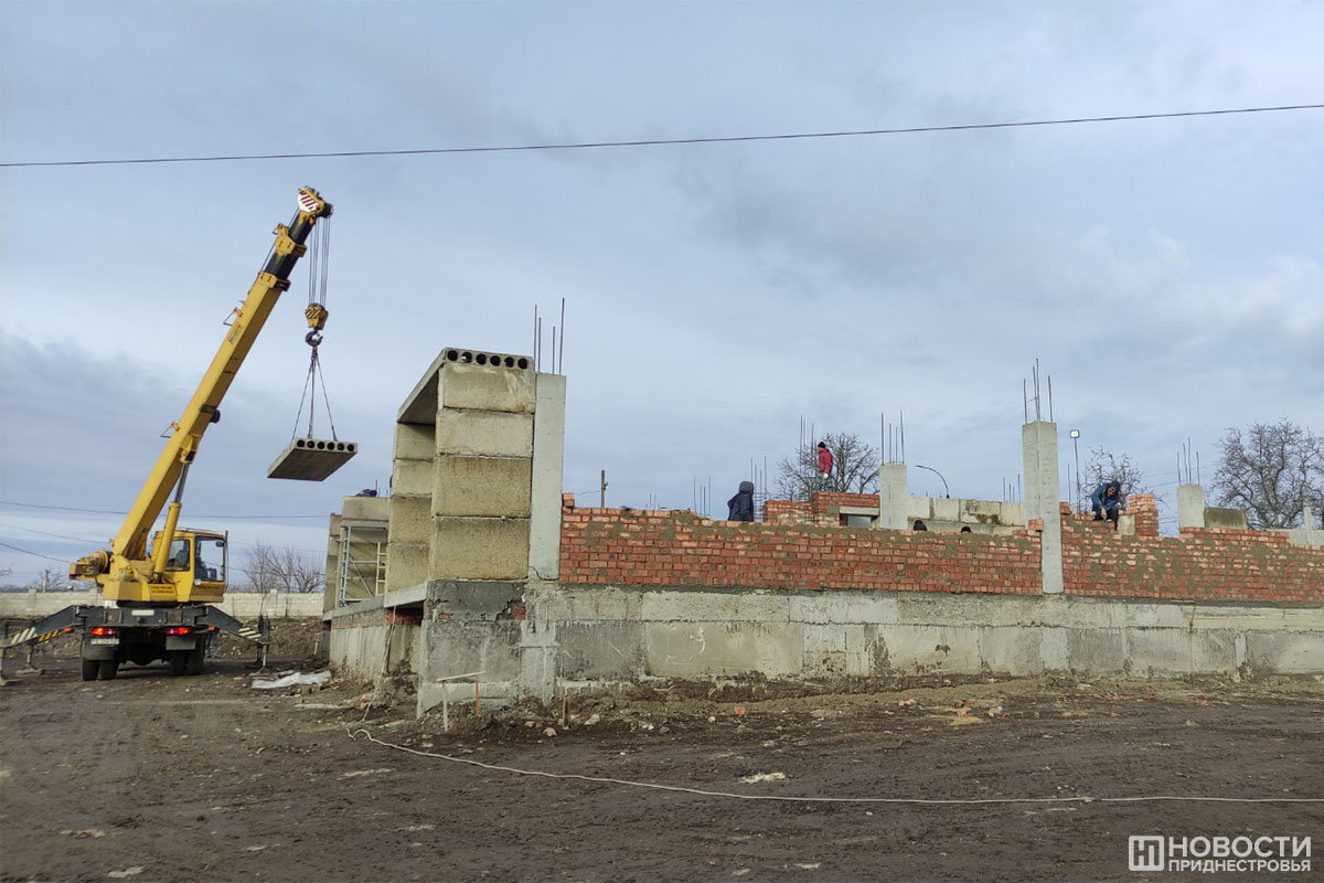 В Дубоссарах строят новый жилой комплекс | Экономика | Селдон Новости