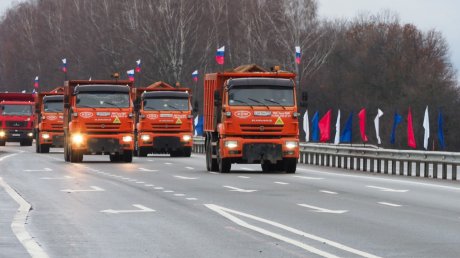 В Пензенской области открыли обновленный участок трассы М-5