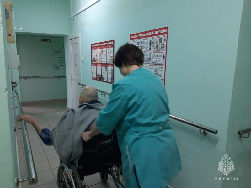 На объекте социальной сферы Уржумского района прошла тренировка по эвакуации