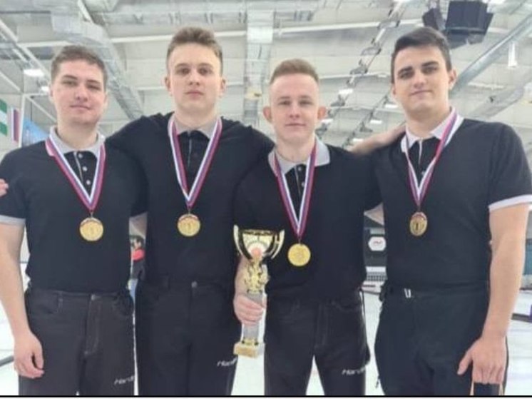 Команда «Комсомолл 1» из Иркутской области победила на первенстве России по кёрлингу среди юниоров