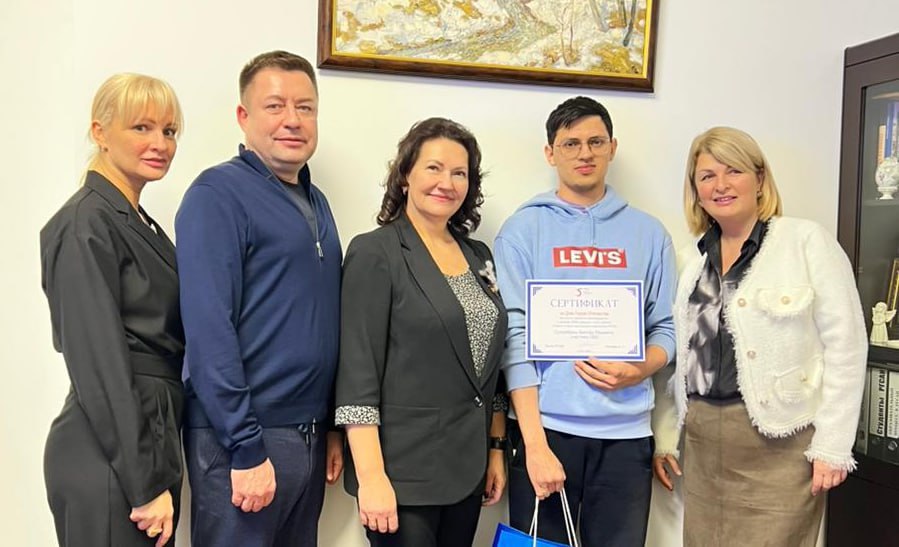 В День Героев Отечества в РГСАИ наградили участника СВО