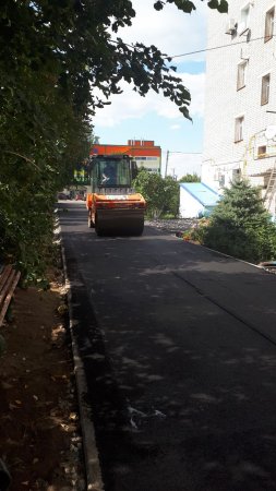 Глава Ртищевского муниципального района Александр Викторович Жуковский: В этом году в Ртищеве отремонтировано более 6000 квадратных метров тротуаров