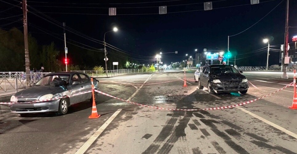 Новгородец проехал на «красный» и устроил ДТП с пострадавшим на улице Советской Армии