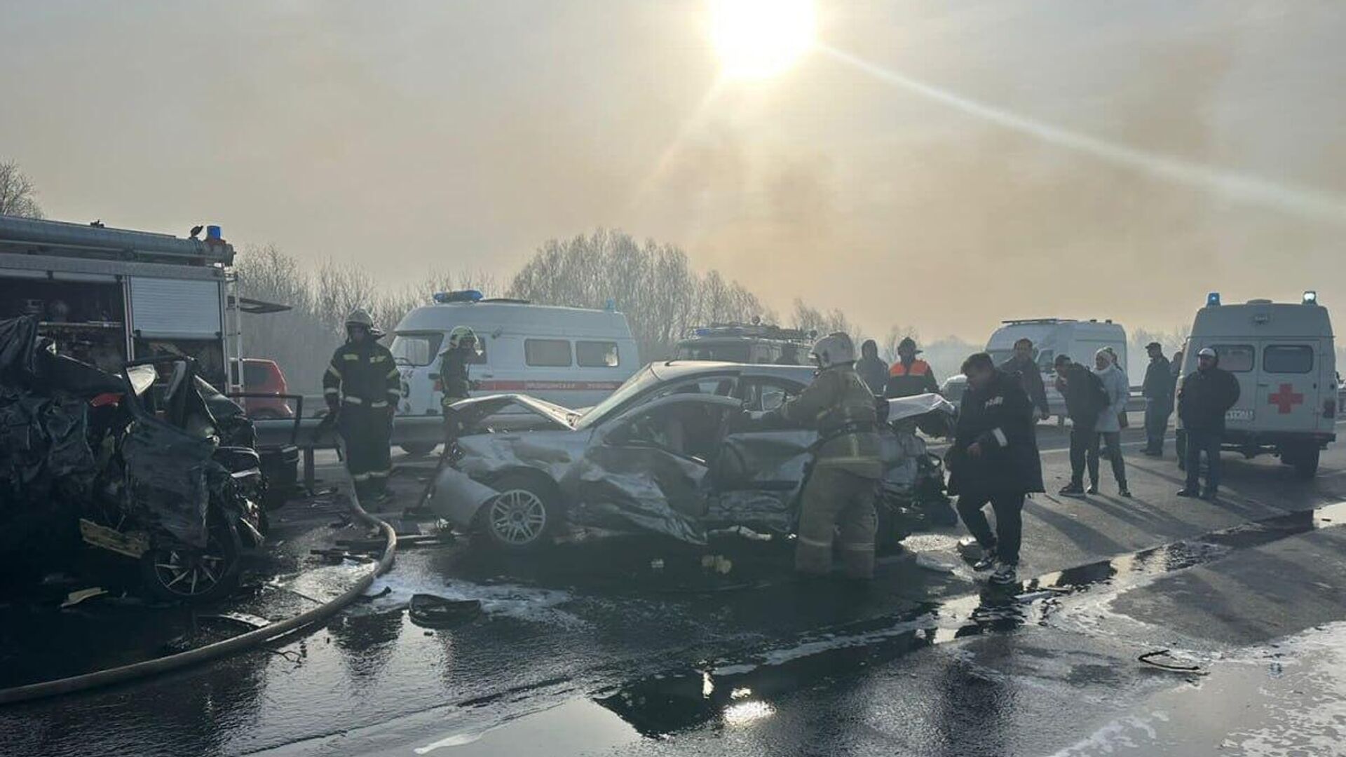 Крупные автомобильные катастрофы