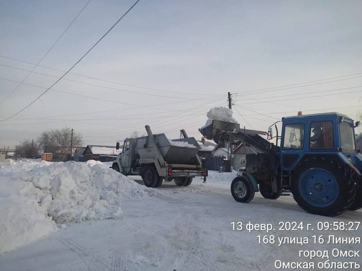 В омском УДХБ изменили схему уборки города от снега