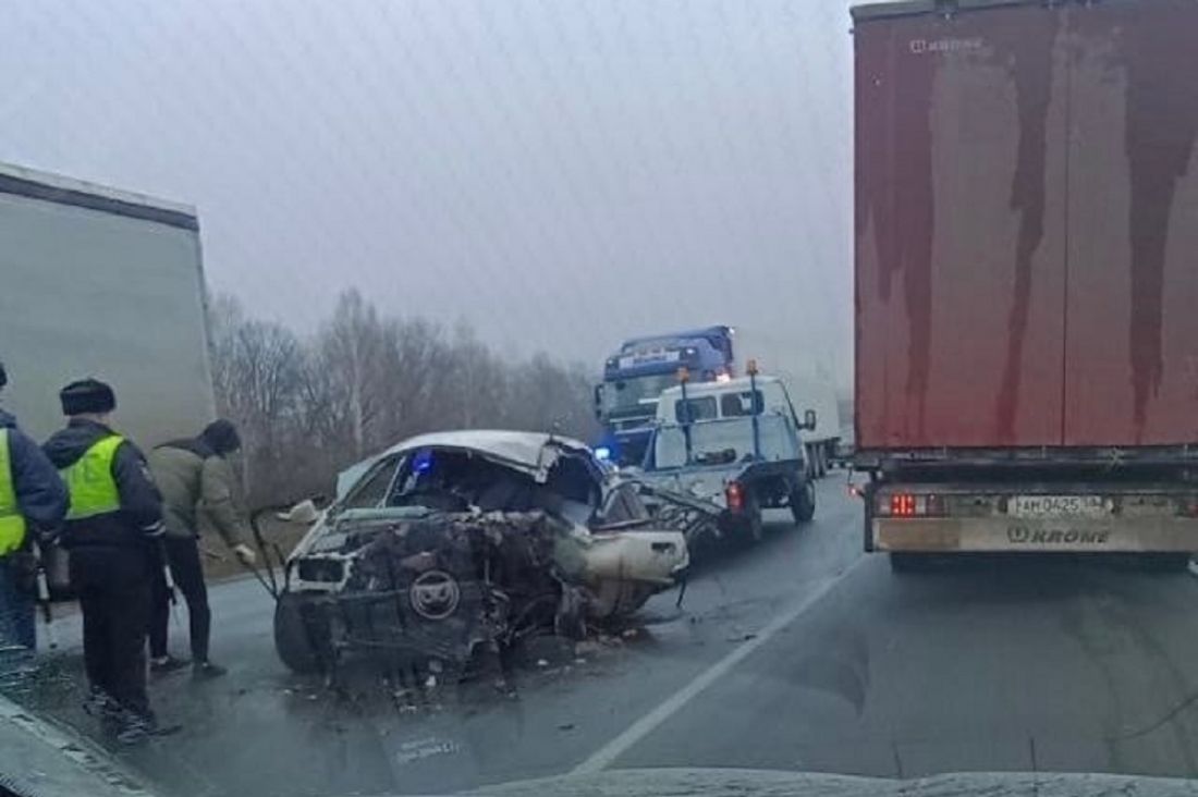 ДТП В Пензенской области на трассе м5