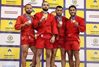 Спортсмен из Карачаево-Черкесии Рамед Гукев завоевал золотую медаль Чемпиона мира по самбо