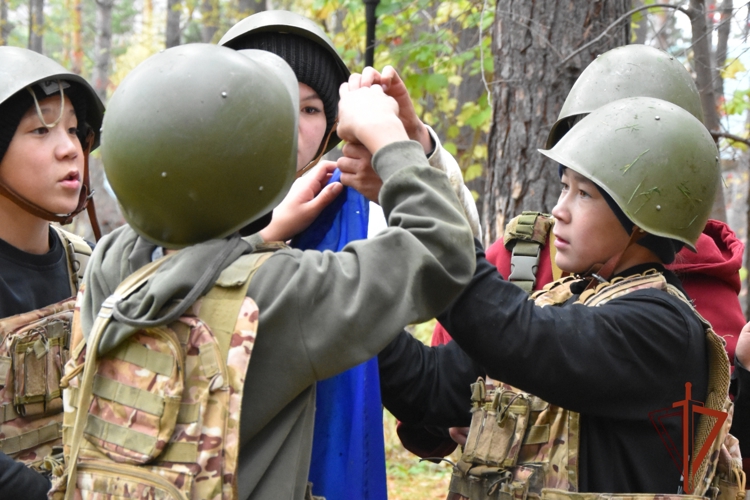 При участии Росгвардии прошла региональная военно-спортивная эстафета