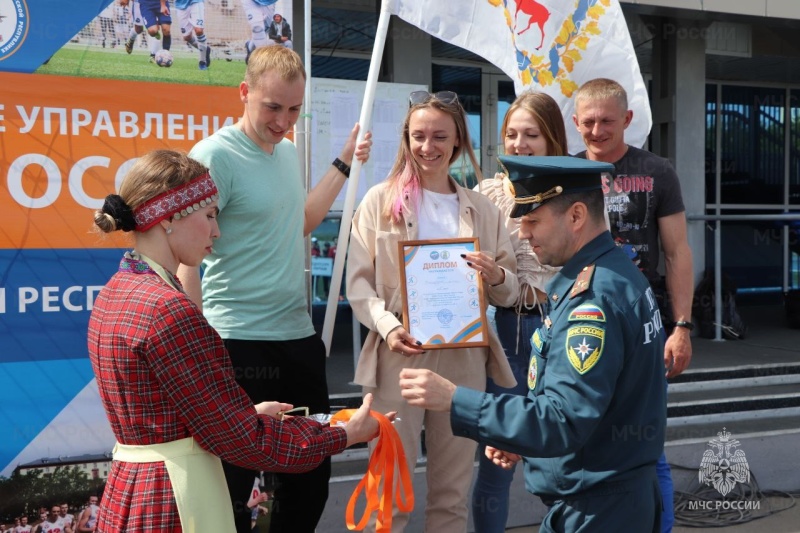 Нижегородская область - призёры легкоотлетического этапа Спартакиады МЧС России среди регионов ПФО