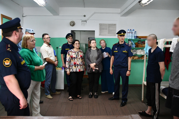 Председатель и члены нового шестого состава ОНК впервые посетили СИЗО-1 УФСИН России по Амурской области