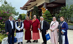 Делегация Бурятии участвует в 20-м фестивале День Организации Объединенных Наций Весак, который проходит во Вьетнамской буддийской академии в Хошимине