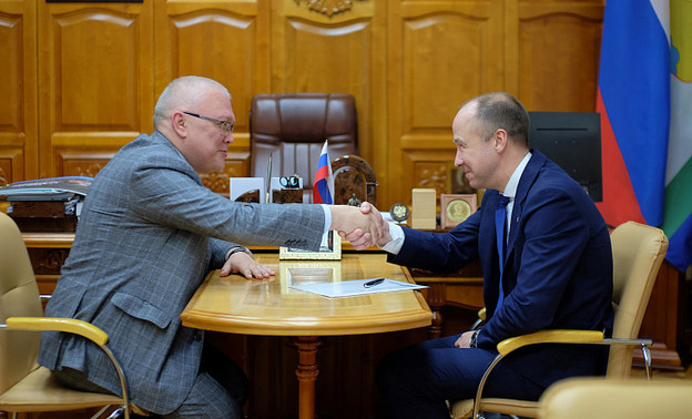 Александр Соколов поддержал президента Вятской торгово-промышленной палаты