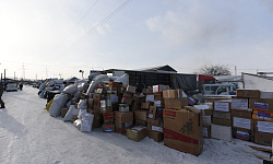 Очередная партия техники и гуманитарного груза отправилась из Бурятии на передовую 