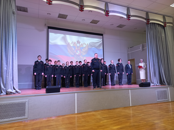 В Калининграде 22 ученика кадетского класса Росгвардии торжественно приняли присягу