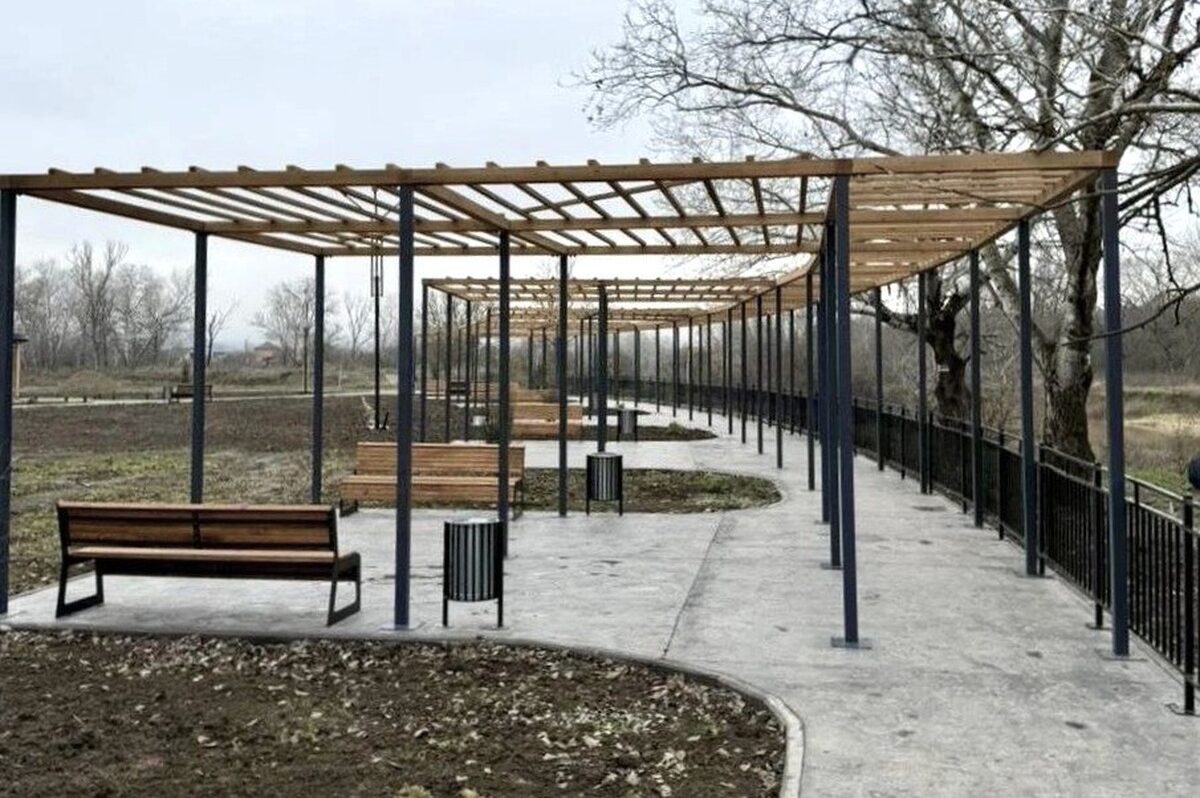 Набережную реки благоустроили по нацпроекту в Абинске