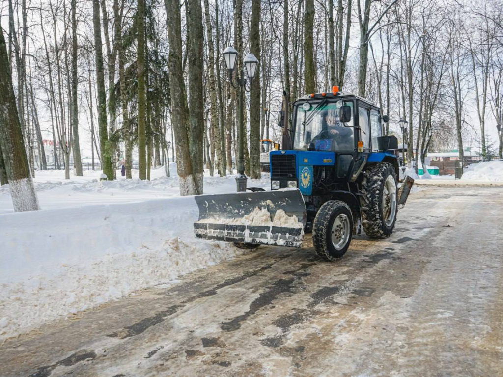 Какие улицы Сергиево-Посадского округа очистят от снега и наледи в четверг