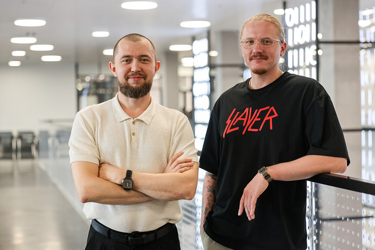 Создатели обсуждаемого мессенджера Telega Фанис Садыков, Александр Смирнов