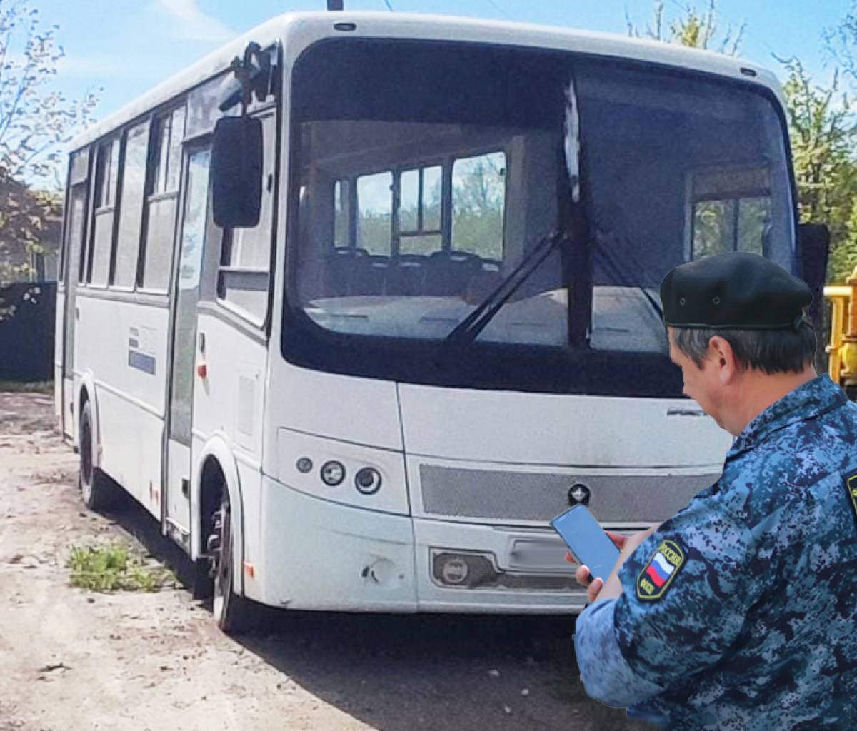 Владелец автобусов задолжал крупную сумму денег частному лицу.