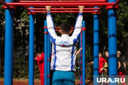 Задержанные занимаются спортом, чтобы скоротать время