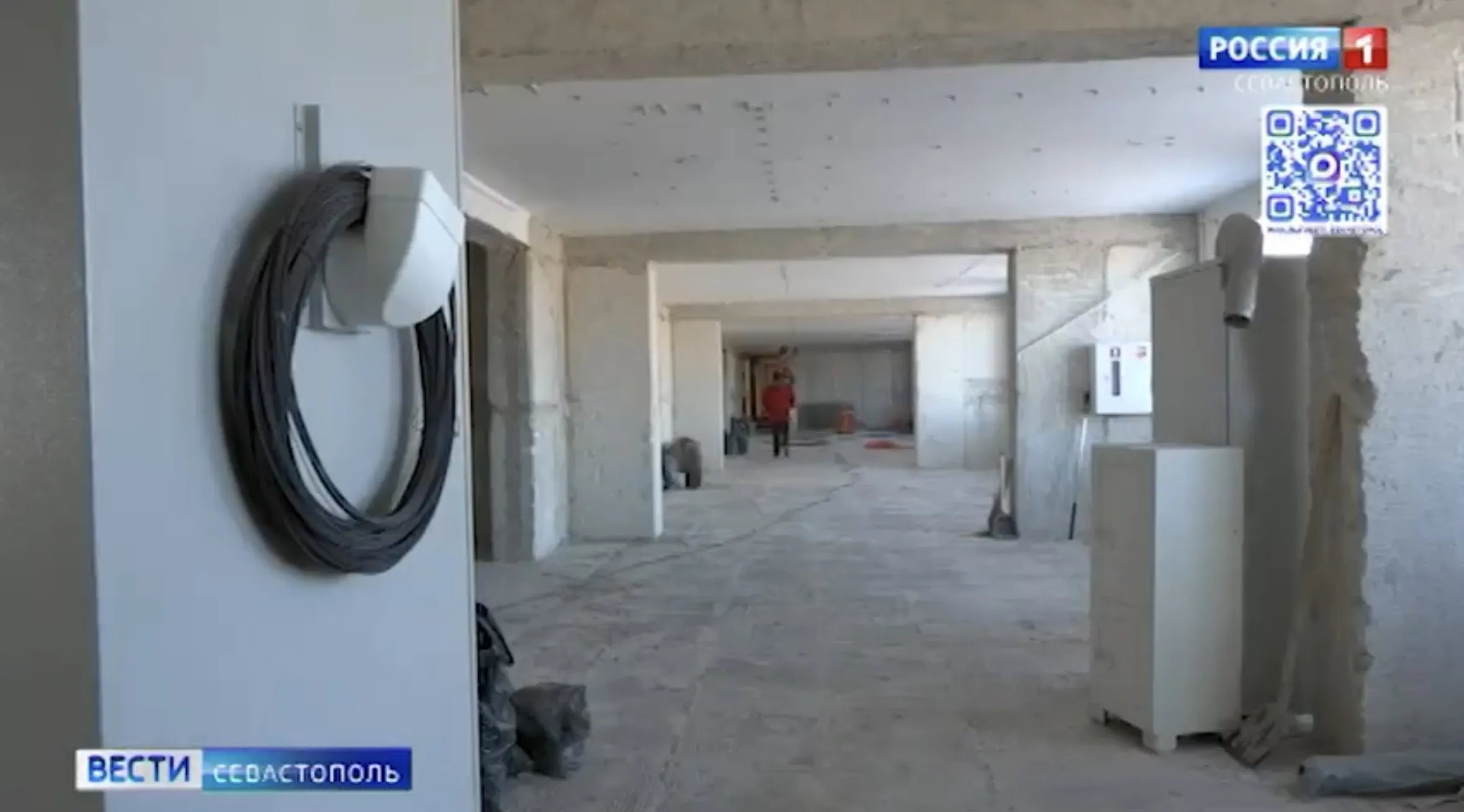 Капитальный ремонт севастопольской школы №34 выходит на второй этап></div><div class=