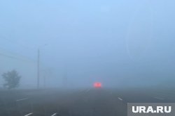 Более 200 километров трассы окутаны туманом
