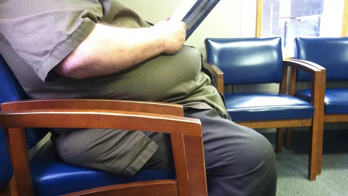 Мужчина ожирение