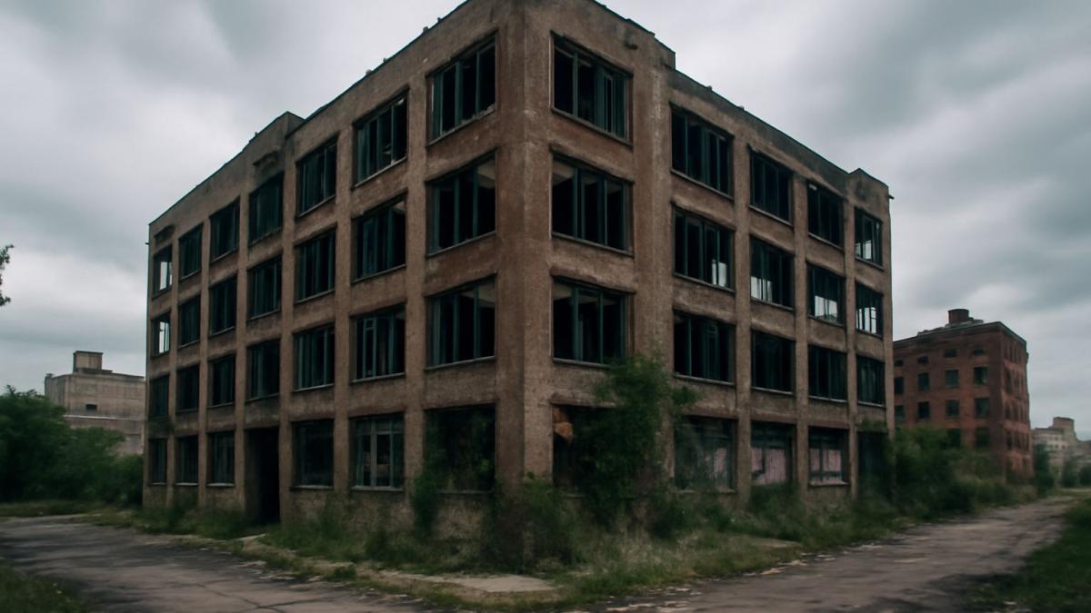 заброшенное здание