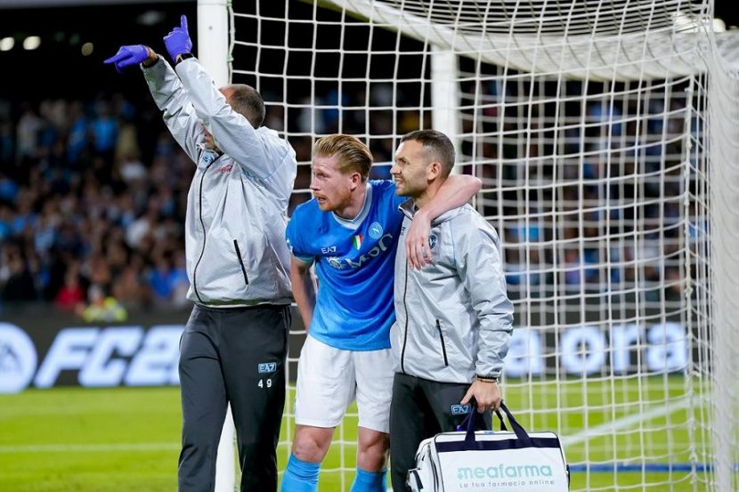 Кевин Де Брёйне и врачи 