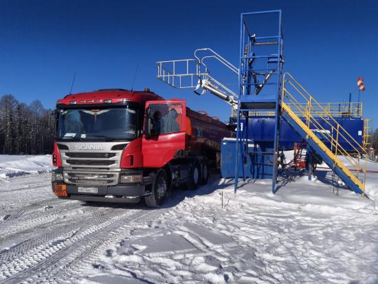 Первая партия газового конденсата, полученного в процессе строительства разведочных скважин, отправлена с Ковыктинского ГКМ