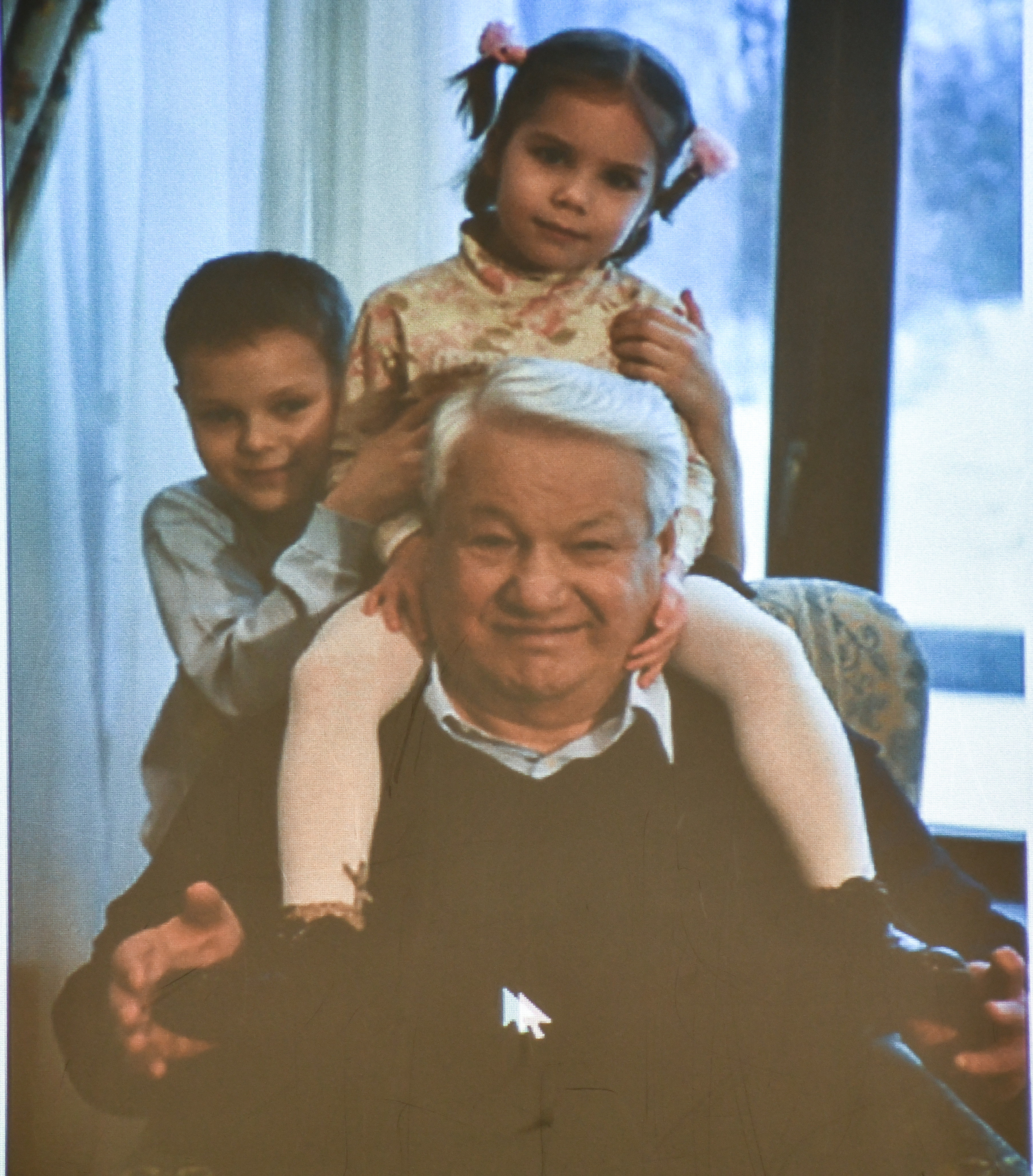 Борис Ельцин. Фотография для обложки журнала «Огонек»