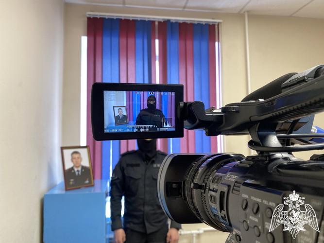 Журналисты телеканала «Коми Гор» снимают фильм в память о погибшем в районе проведения СВО капитане полиции Алексее Опацком