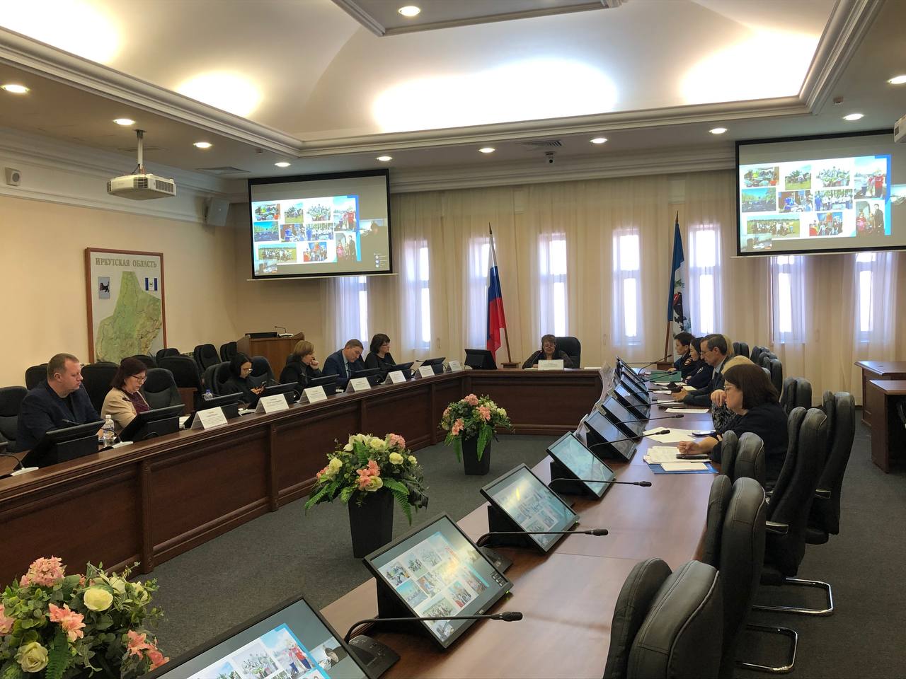 Заседание Координационного совета при Губернаторе Иркутской области