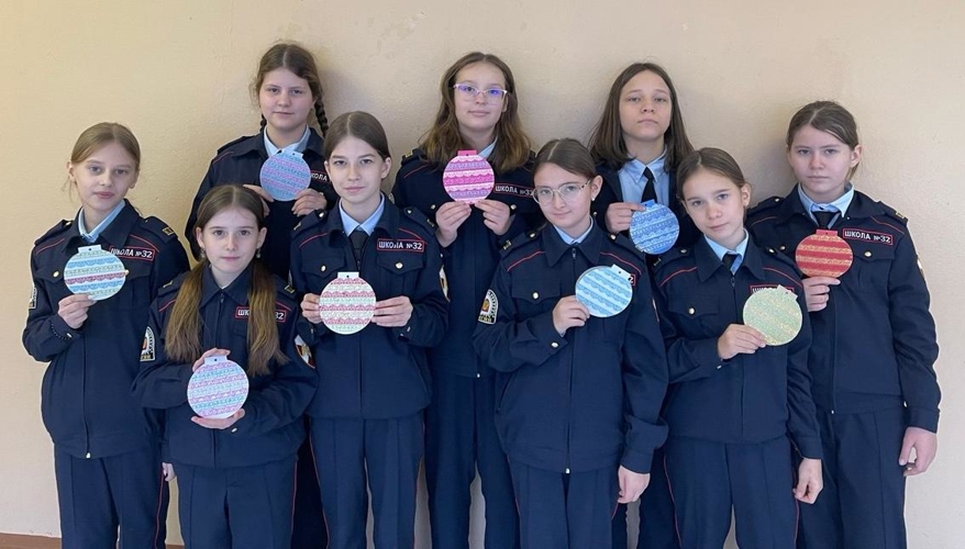 В Мордовии подшефные кадеты Росгвардии поддержали земляков – участников СВО 