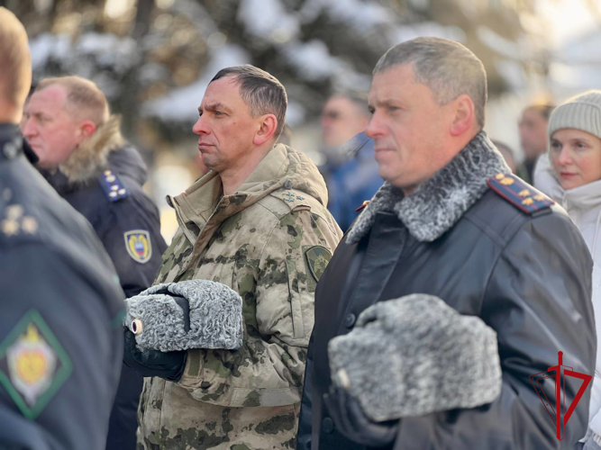 Росгвардейцы присоединились к торжественной церемонии в честь Дня неизвестного солдата