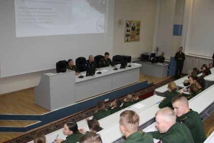 В Военном университете прошел II этап Международной олимпиады курсантов образовательных организаций высшего образования по военной истории