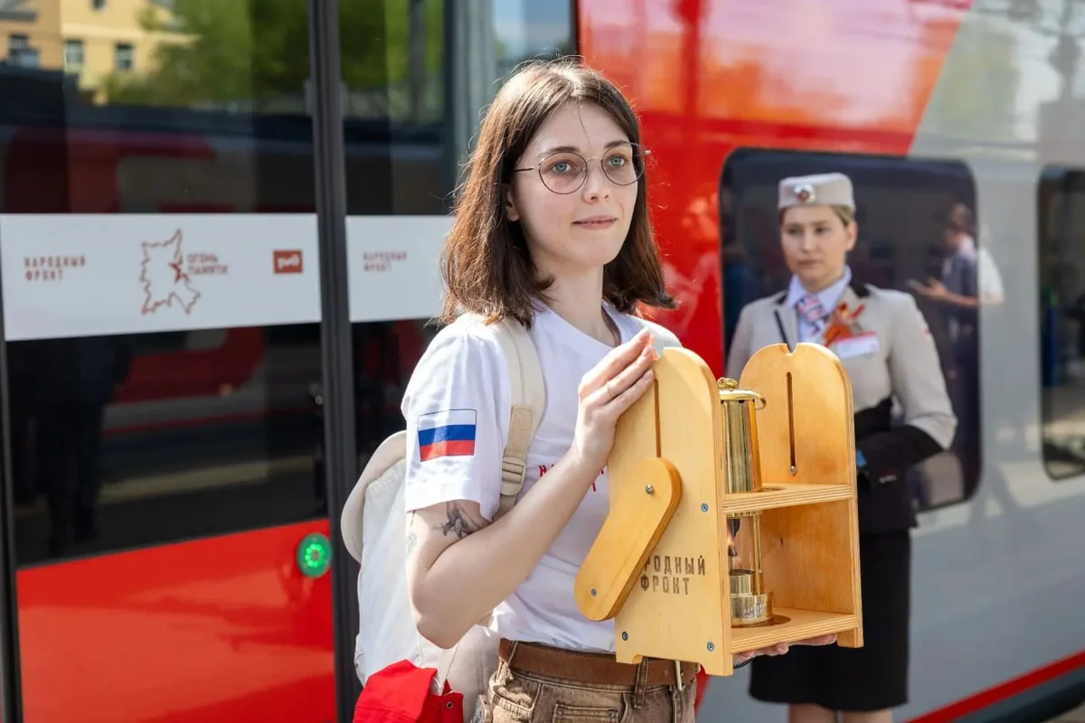 Частицу Вечного огня ко Дню Победы доставят из Москвы в Новороссийск