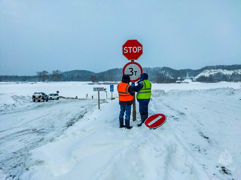 В Омскoй области открыты еще две ледовые переправы