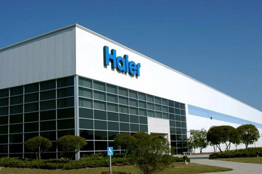 Завод haier. Корпорация Хайер Набережные Челны. Завод Хаер в Набережных Челнах. Завод Haier в Китае. Заводы Хайер Челны.