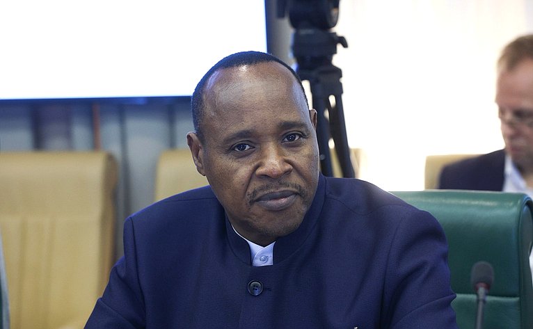 Встреча председателя Комитета СФ по международным делам Григория Карасина с заместителем Председателя Сената Республики Кения Катури Мурунги