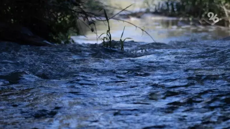 В селе Воздвиженском на Ставрополье уровень воды в реке близок к опасной отметке