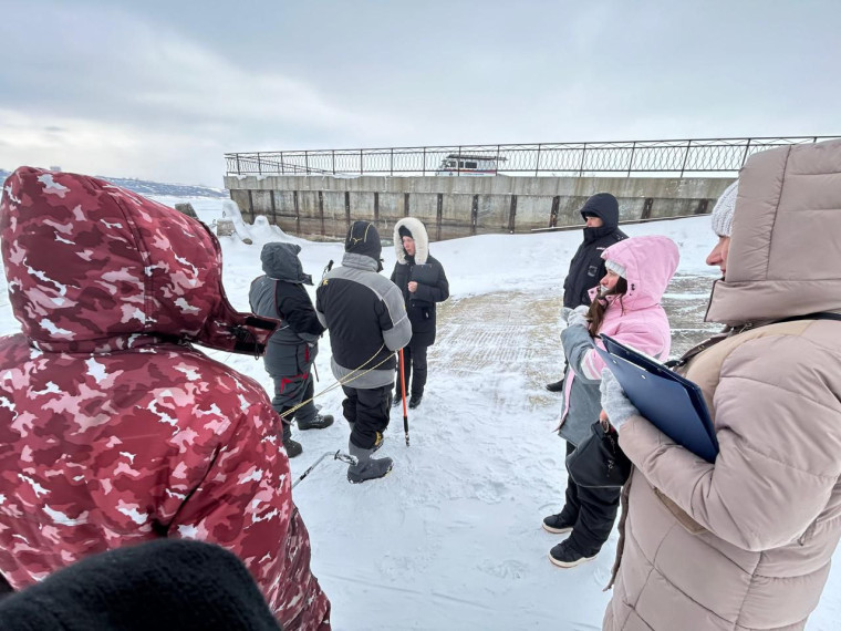 Семерых ульяновцев оштрафовали за выход на лёд