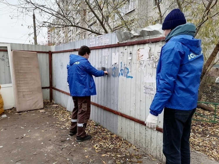 В Курске полицейские и волонтеры уничтожили более 3 тысяч надписей наркорекламы