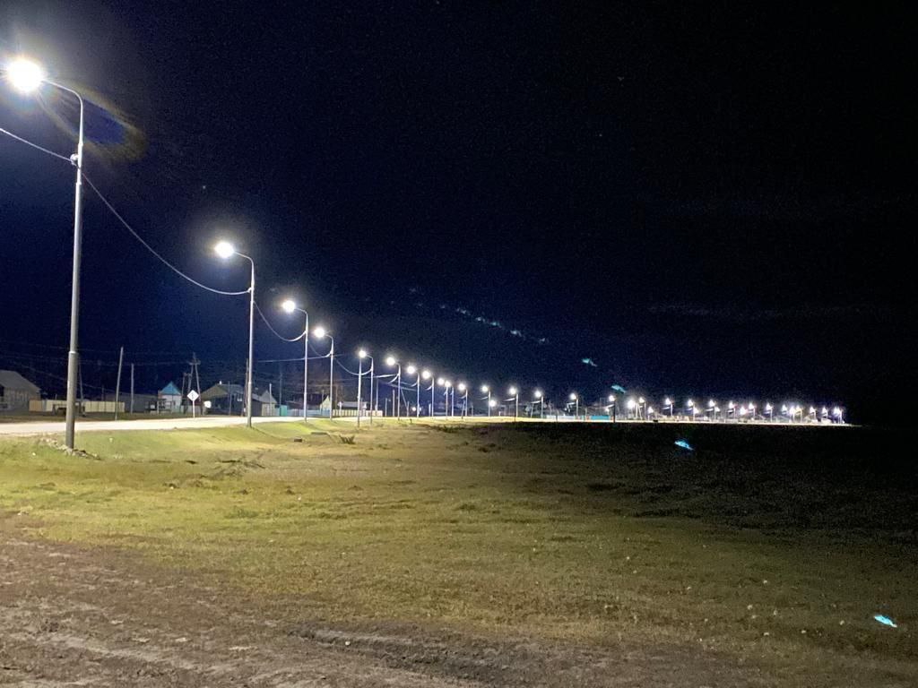 Более 16 км освещения протянут на региональных дорогах в Якутии