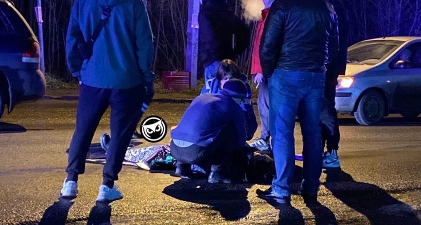 В Пензе на пешеходном переходе сбили женщину и подростка: разыскиваются очевидцы ДТП