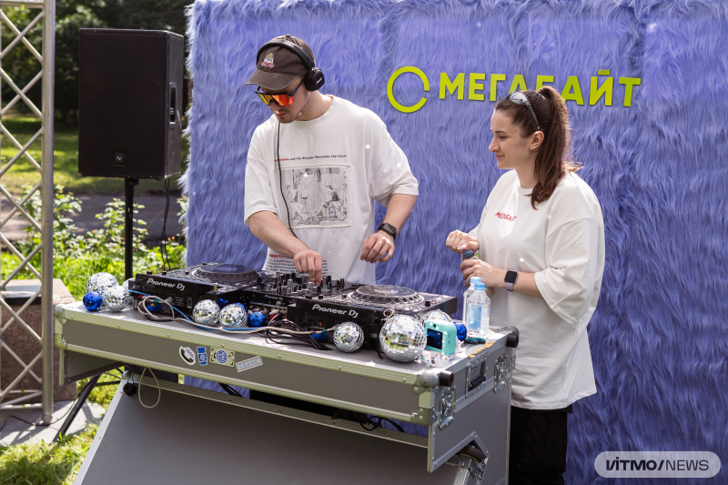 Интерактивная зона «Мегабайт Медиа» на ITMO Family Day. Фото: Дмитрий Григорьев / ITMO NEWS 
