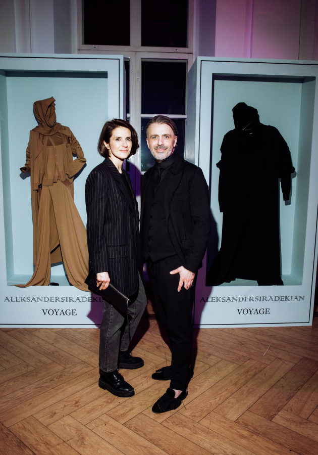 Ксения Соловьева и Александр Сирадекиан 